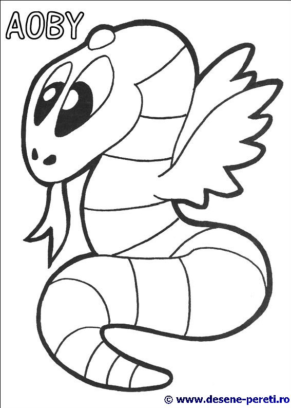 yokomon desene colorat